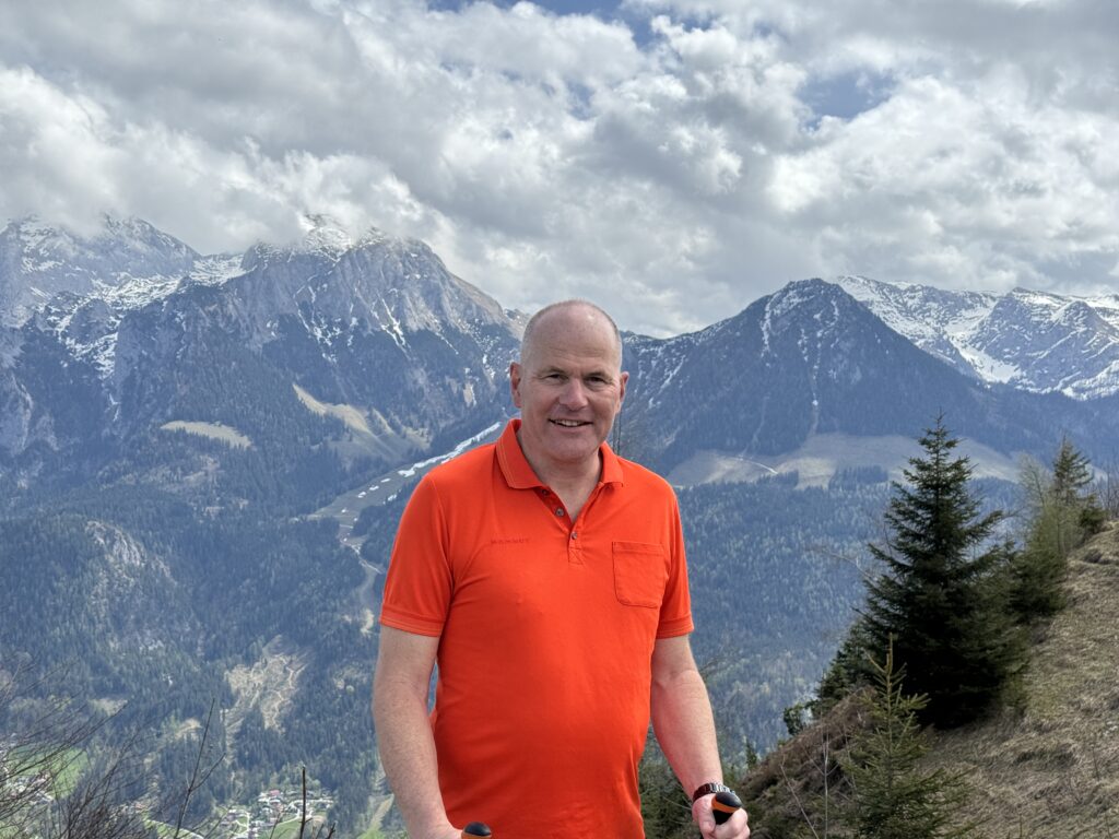 Jens Fankhänel in den Bergen